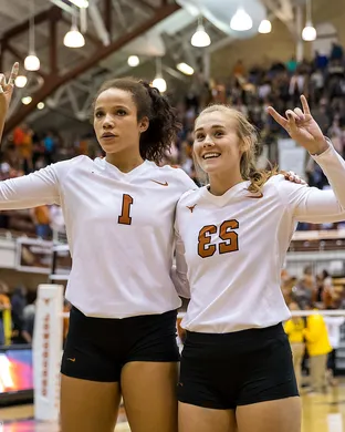 Texas Longhorns Women's Volleyball Norman